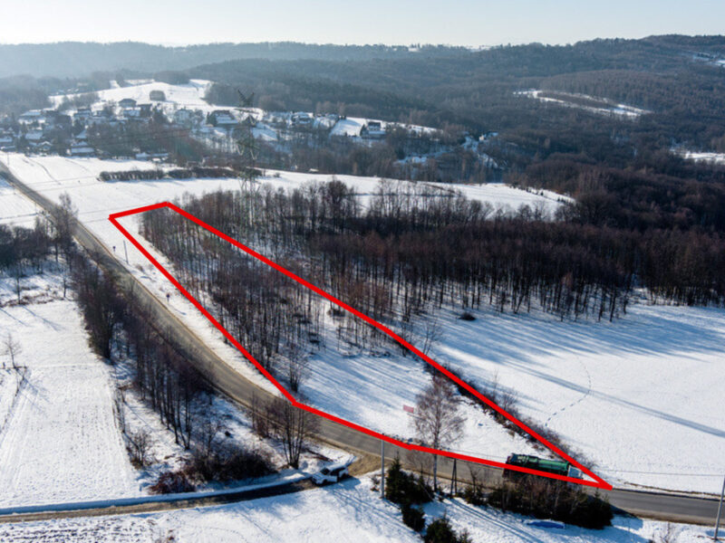 Działka siedliskowa Grabno - gm. Wojnicz !