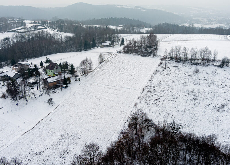 Działka rolna 1,27 h Siedliska, piękny widok!