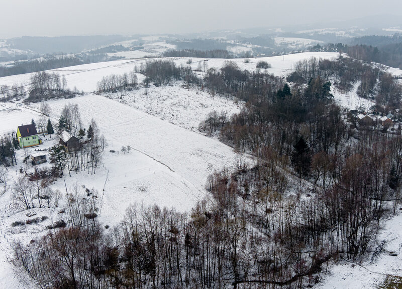 Działka rolna 1,27 h Siedliska, piękny widok!
