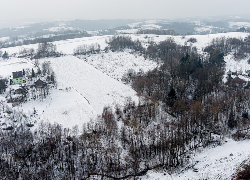 Działka rolna 1,27 h Siedliska, piękny widok!