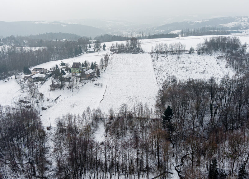Działka rolna 1,27 h Siedliska, piękny widok!
