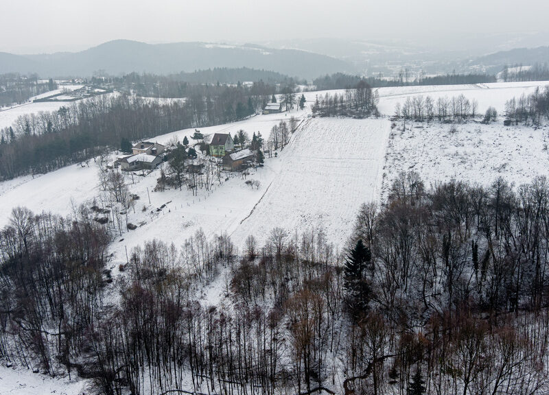 Działka rolna 1,27 h Siedliska, piękny widok!