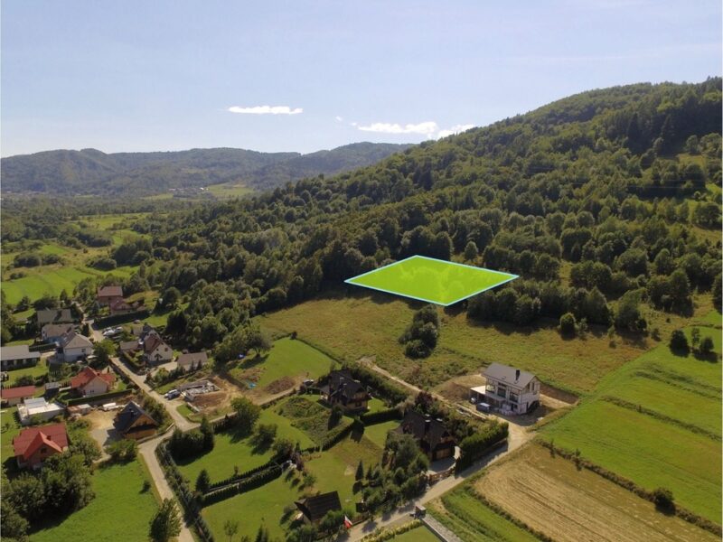 Działka budowlana, Tylmanowa, os. Górki, 3185 m².