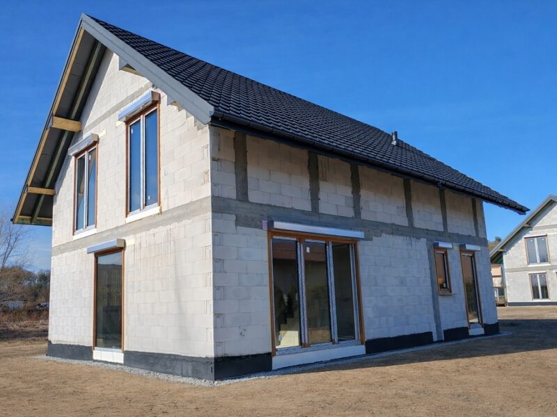 Dom 140 m2 nowy stan deweloperski, 1000 m2 działka
