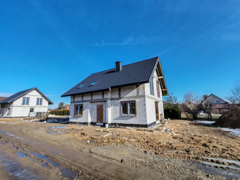 Dom 140 m2 nowy stan deweloperski, 1000 m2 działka