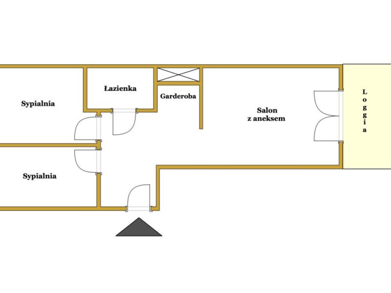 Na sprzedaż nowe mieszkanie w stanie deweloperskim o powierzchni 61,10 m2 zlokalizowane w inwestycji Nowy Czechów.Zakup bez PCC na podstawie cesji.Skład nieruch -Czechów