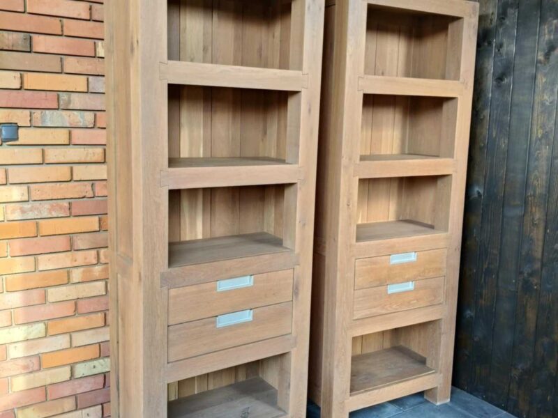 Biblioteczka dębowa / meble holenderskie