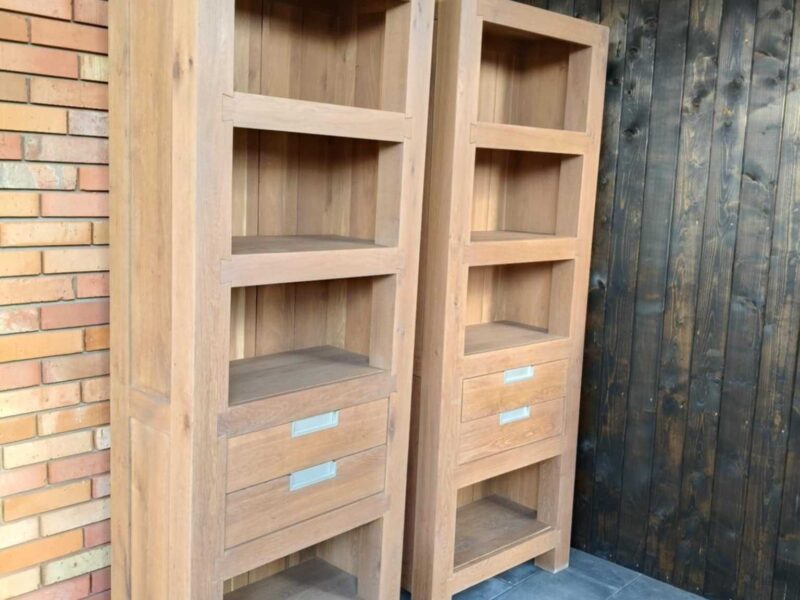 Biblioteczka dębowa / meble holenderskie