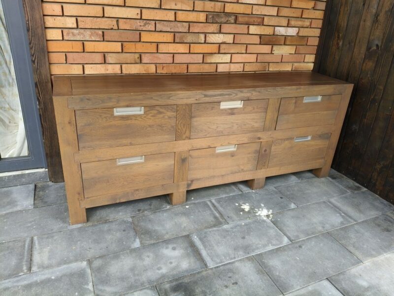 Komoda dębowa / meble Leszkowice
