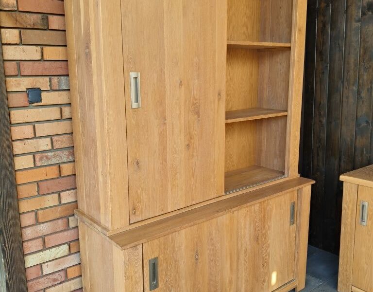 Kredens dębowy + komoda