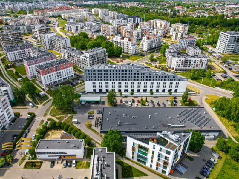 Do wynajęcia lokal handlowo-usługowy o powierzchni 105 m² w nowoczesnej inwestycji Onyksowa Design przy ul. Onyksowej w Lublinie, w dzielnicy Czuby (część Węgli -Węglinek