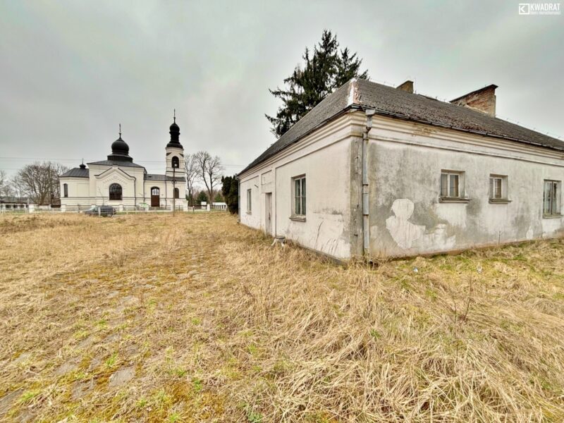 Sosnowica - działka 1,45 ha z budynkiem do remontu