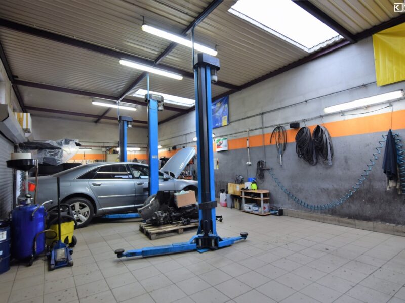Dobrze prosperujący oraz rozwinięty zakład Mechani