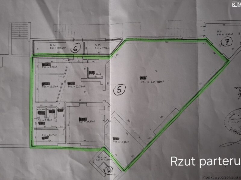 Na sprzedaż lokal użytkowy/ul. Świętokrzyska