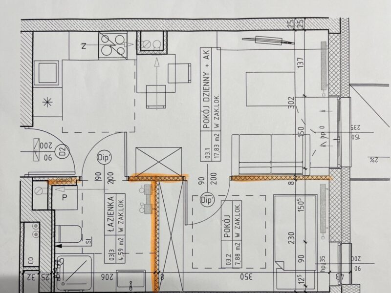 2 Pokoje 32 m2 Nowe budownictwo 2022 r 1 Piętro
