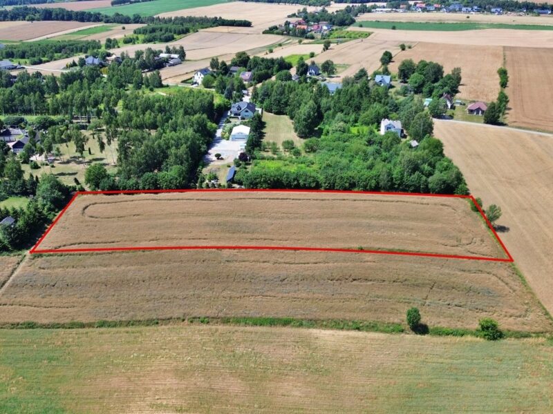 Działka Rolno-Budowlana 9050 m2 Jakubowice Konińsk