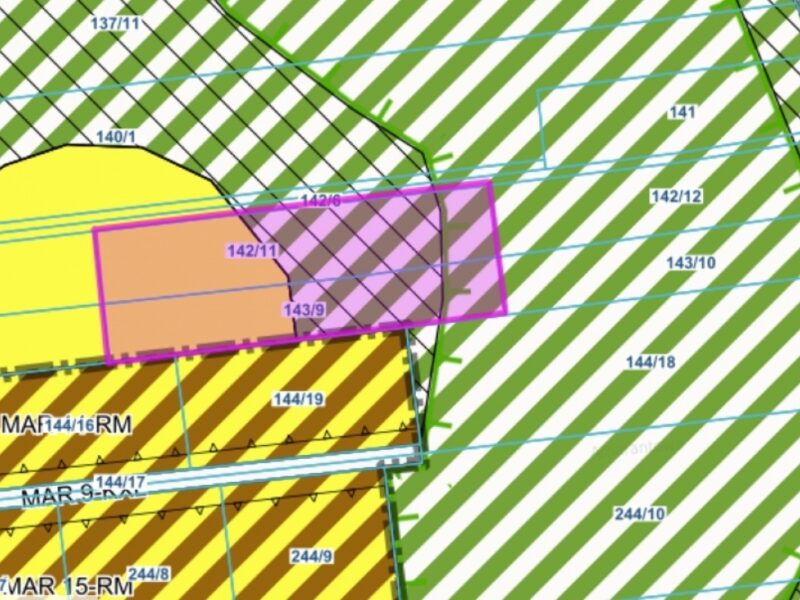 Dwie działki o powierzchni 3601m2 Marysin