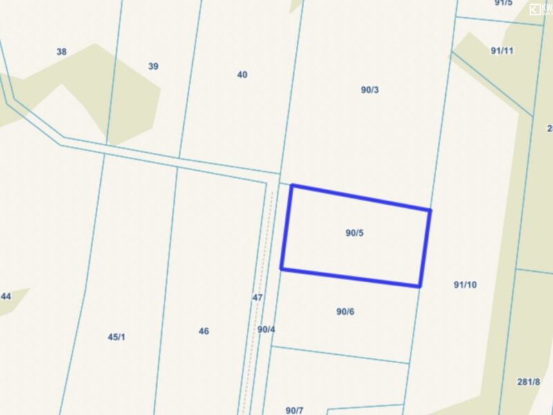 Działka budowlana 2400 m2 Cyców Kolonia II