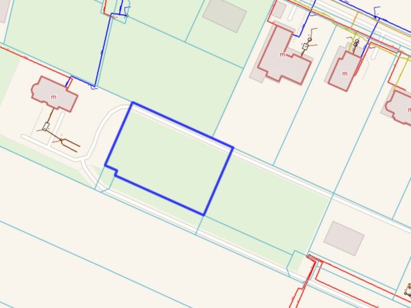 Działka Budowlana pod Lublinem 1166 m2 KRĘPIEC