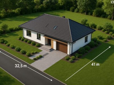 Działka budowlana 13,35 ar Jakubowie Konińskie