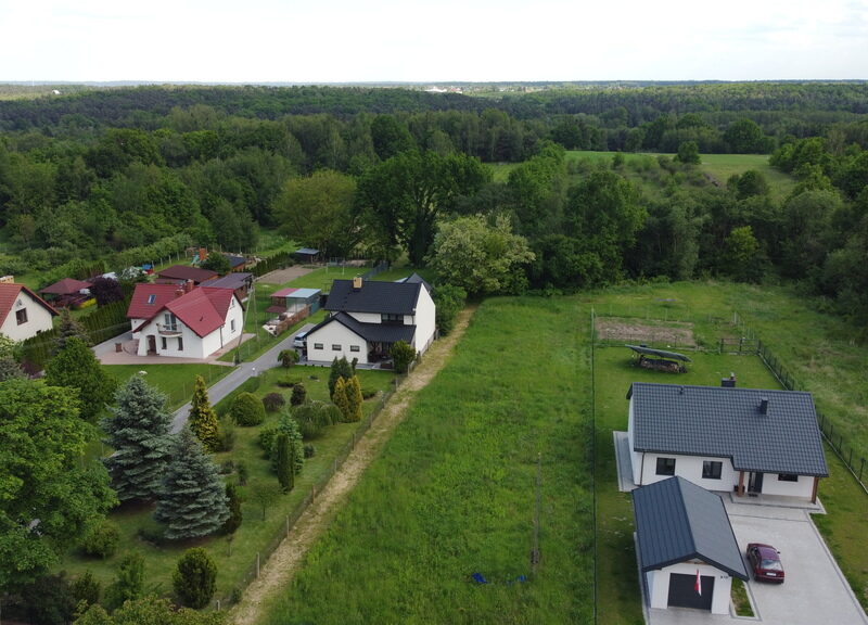 Działka budowlana 2000 m2 w Bronowicach gm. Puławy