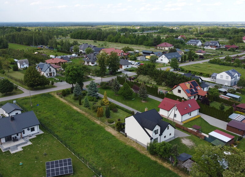 Działka budowlana 2000 m2 w Bronowicach gm. Puławy