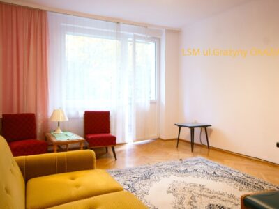 Mieszkanie 62,2 m2, 3 pokoje, LSM