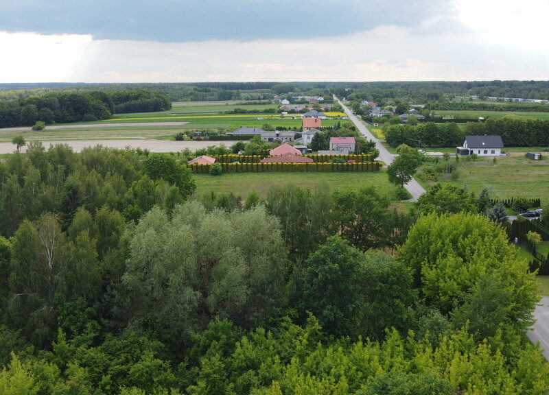 Działka budowlana 2000 m2 w Bronowicach gm. Puławy