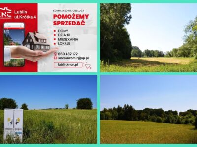 Działka rolno-budow. z szybkim dojazdem do Lublina