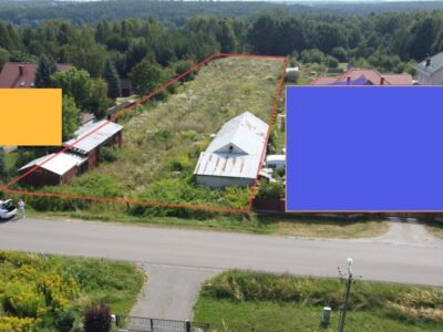 Działka z MPZP 0,54 ha w Bronowicach gm. Puławy..