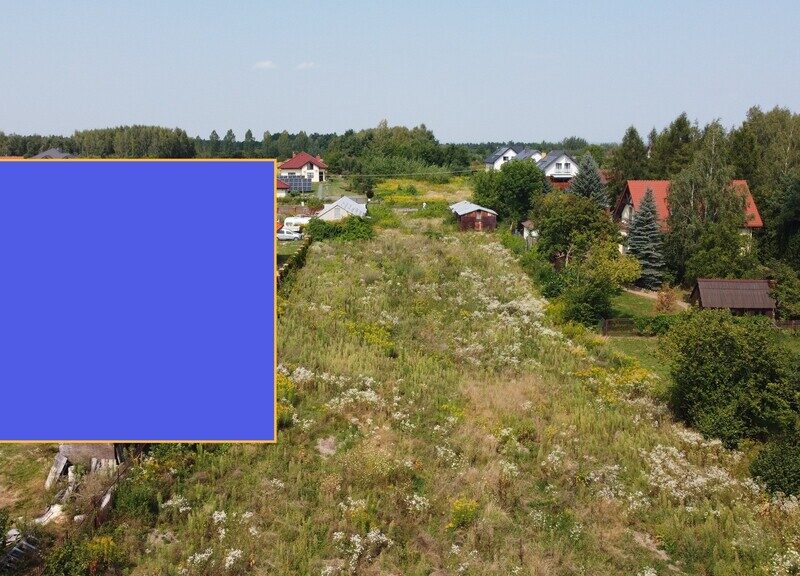 Działka z MPZP 0,54 ha w Bronowicach gm. Puławy..