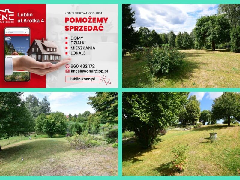 Działka w Lublinie z wydanymi warunkami zab. (WZ). - LUBLIN, LUBLIN, LUBELSKIE na SPRZEDAŻ