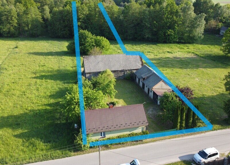 Siedlisko w Barłogach gm. Kurów 35 kw. do Lublina. - BARŁOGI, KURÓW, LUBELSKIE na SPRZEDAŻ