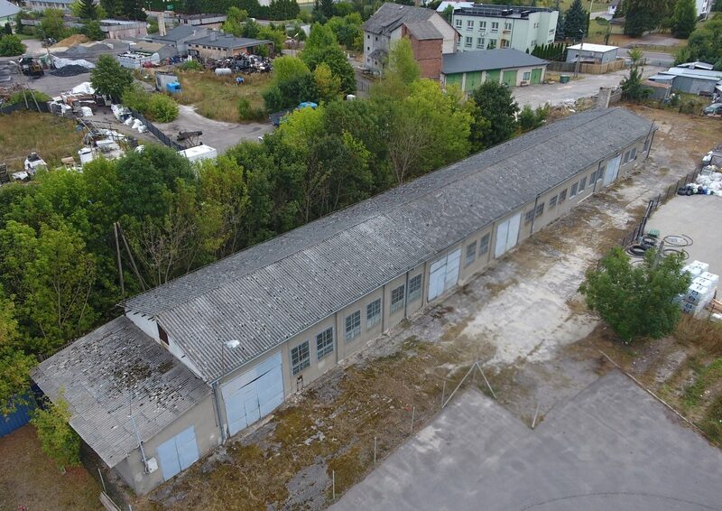 Budynek usługowy, magazyn, budynek produkcyjny, Łaziska, Opole Lubelskie~~Budynek:~- 525 metrów powierzchni użytkowej~- parterowy~- murowany~- wolnostojący~- la- ŁAZISKA, ŁAZISKA, LUBELSKIE na SPRZEDAŻ