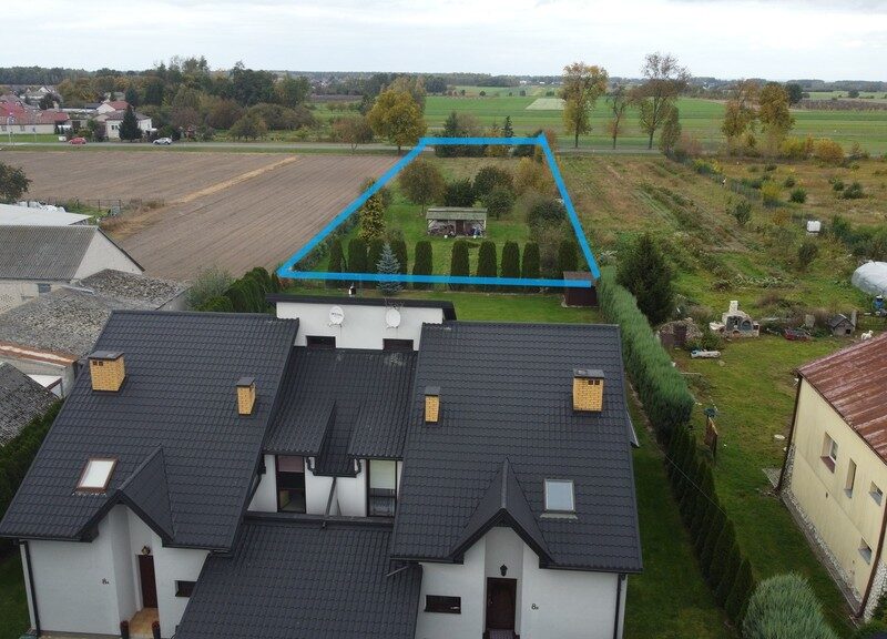 Działka 4017 m2 budowlana Leokadiów gm. Puławy.