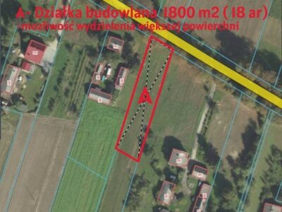 Działka budowlana Stoczek Kolonia 18ar lub więcej