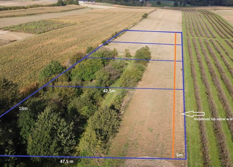 Działka, Motycz, 8.5ar, budownictwo jednorodzinne - MOTYCZ, KONOPNICA, LUBELSKIE na SPRZEDAŻ