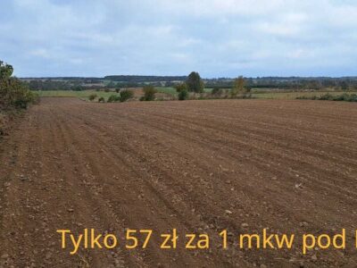 Działka w bliskiej odległości od Lublina.