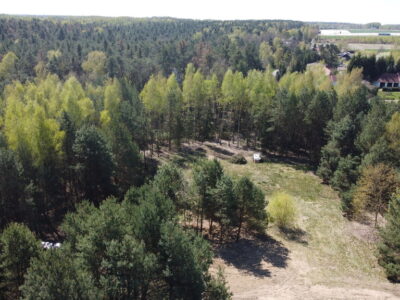 Działka budowla 3117 m2 w Kowali gm. Puławy.