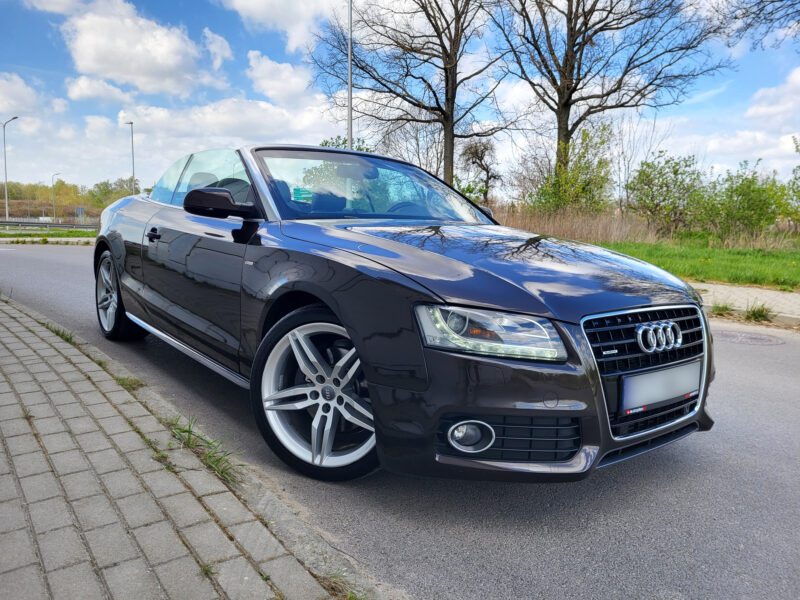 Audi A5 Kabriolet Sline Kamera cofania Potwierdzony przebieg ZAMIANA GWARANCJA!