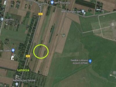 Działki usług. SAG w pobl. lotniska, Świdnik