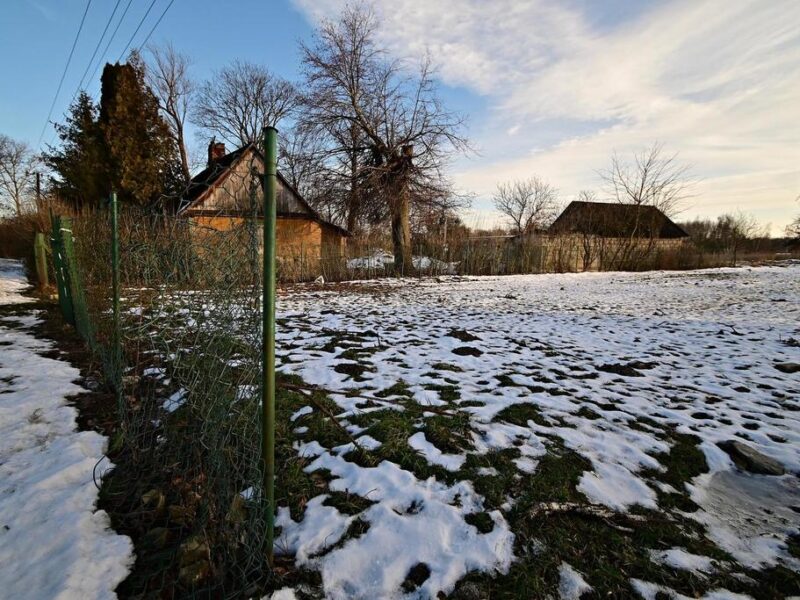 Gm. Wąwolnica - 100ar z projektem domu. - WĄWOLNICA, LUBELSKIE na SPRZEDAŻ
