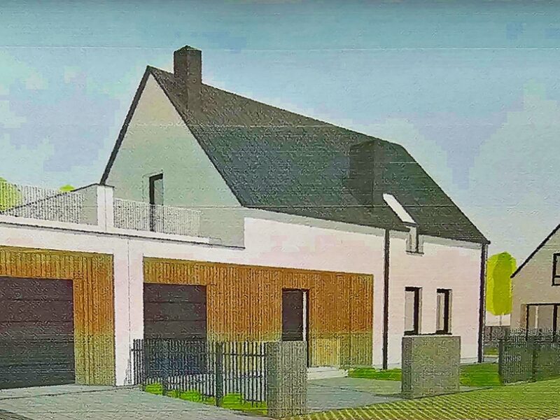 Działka z projektem na dwa domy dwulokalowe - STRZYŻEWICE, LUBELSKIE na SPRZEDAŻ