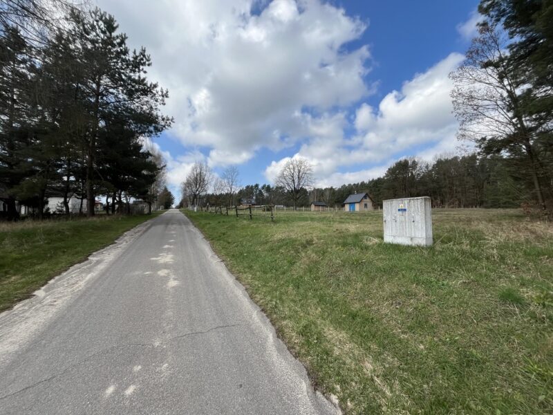 Nowa cena. Działka o pow. 2618 m2 rolno-budowlana z możliwością zabudowy letniskowej, jednorodzinnej i pensjonatowej w atrakcyjnej lokalizacji m Oblasy-Księżę g- JANOWIEC, LUBELSKIE na SPRZEDAŻ