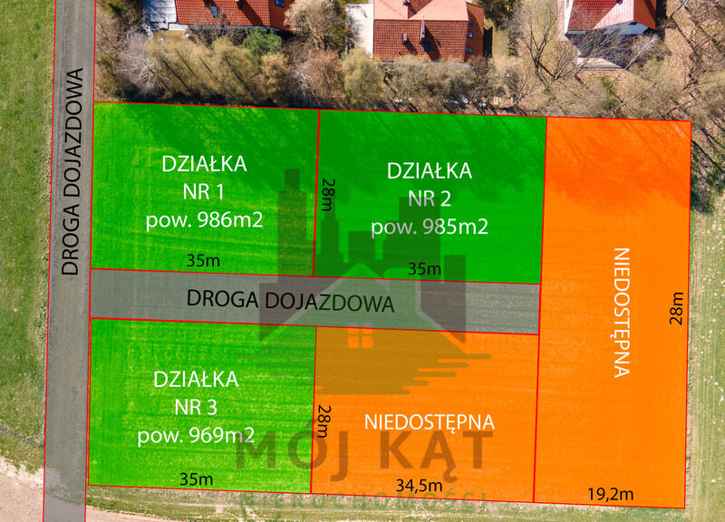 Atrakcyjne działki w Uniszowicach