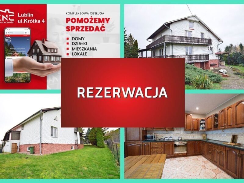 Atrakcyjny dom wolnostojący, blisko rzeka, las. - TRAWNIKI, LUBELSKIE na SPRZEDAŻ