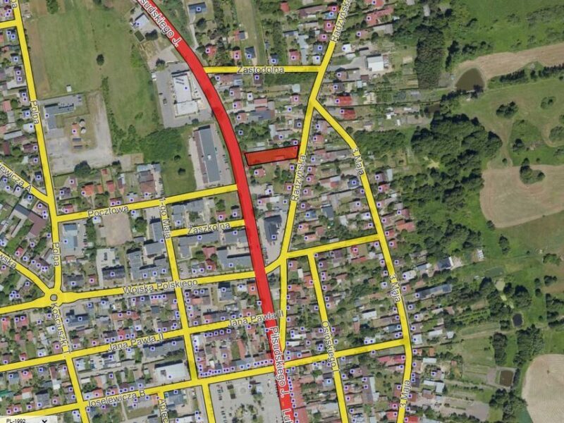 Bardzo atrakcyjna działka budowlano-usługowa