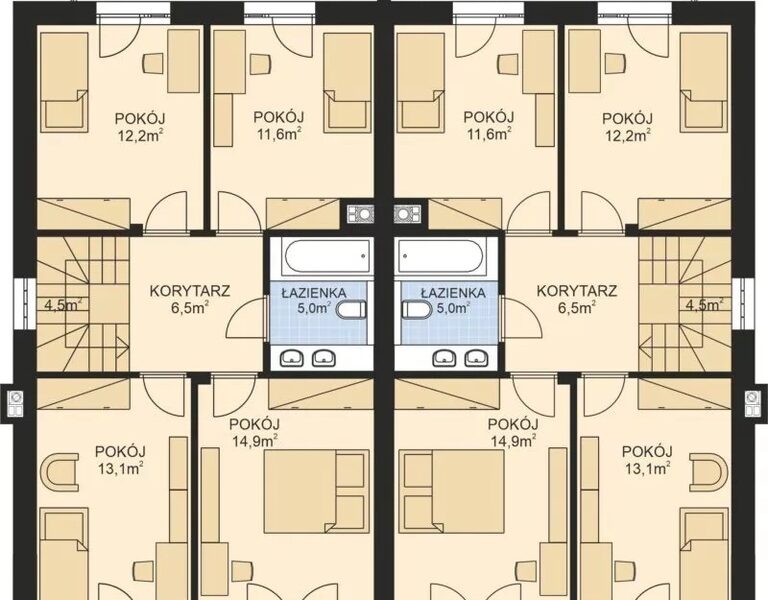 Na sprzedaż przestronny dom w zabudowie bliźniaczej (jeden lokal) o powierzchni całkowitej 137,5 m², zlokalizowany w Wilczopolu, tuż przy granicy Lublina, w rej - Bliźniak – Wilczopole, okolice ul. Wygodnej