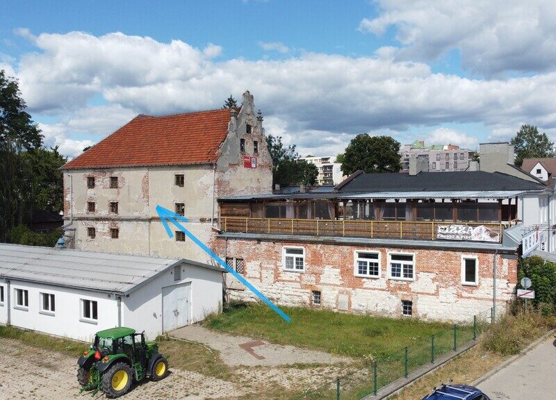 Zabytkowy Budynek "Spichlerza" w Puławach.