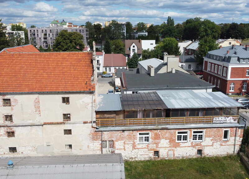 Zabytkowy Budynek "Spichlerza" w Puławach.